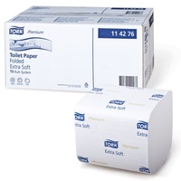 Туалетная бумага Tork Premium листовая белая 2-сл. 252л. 114276 1/30 Т3
