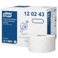 Туалетная бумага Tork в мини-рулонах мягкая Система T2 120243 1/12