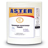 Полотенце бумажное ASTER PRO Mini однослойное 120м/рулон арт.231145