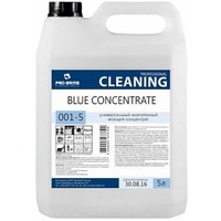 BLUE CONCENTRATE 5л. Универсальный низкопенный  моющий концентрат (до 1:130) 001-5