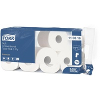 Tork Premium Бумага туалетная 3-слойная белая 110316