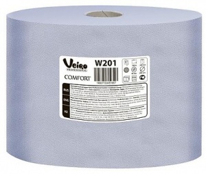 Бумажные протирочные материалы 2сл. синие 350м х 24см 1000л. 1/2 Veiro Professional Comfort W201