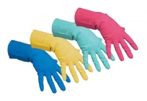 Резиновые перчатки многоцелевые L 100163 желтый