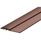 Кант для ворсовых ковров 38х10 мм, цвет: коричневый, ширина: 38 мм, высота: 10 мм K3810BR