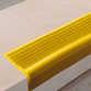 Угловая самоклеящаяся противоскользящая накладка на ступени 10м х 47мм х 5мм желтая