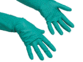 Универсальные резиновые перчатки, зеленые, размер XL 102592/101973 1/10