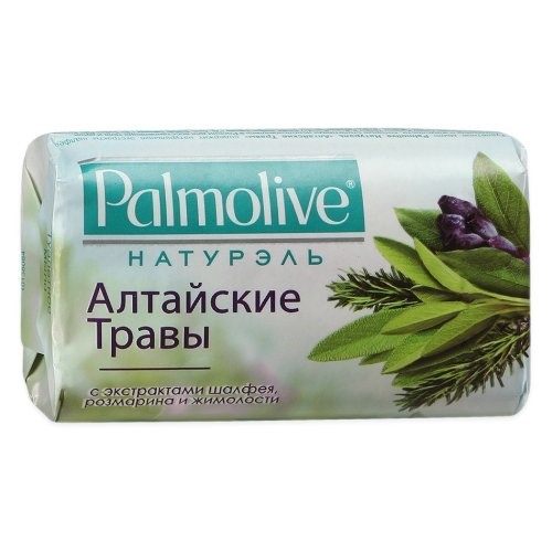 Туалетное мыло Palmolive Натурэль Алтайские травы (шалфей, розмарин, жимолость) 90 г 