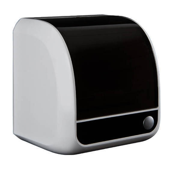 Диспенсер (автоматический) для туалетной бумаги пластик, черн./белый Ksitex J-0801B
