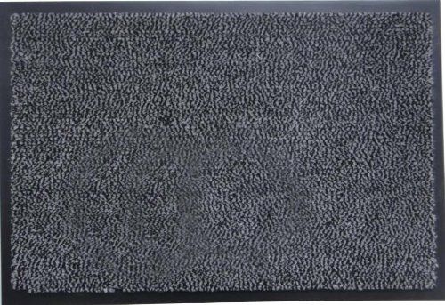Ворсовой ковер на резиновой основе, темно-серый, 115х600 см, толщина: 8 мм 09.207