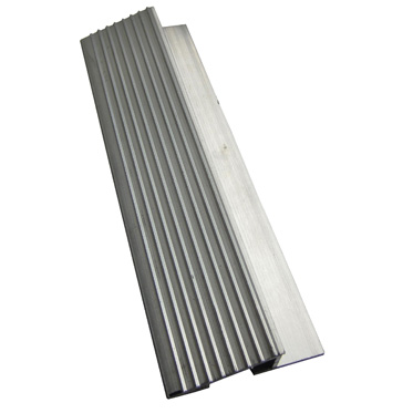 Алюминиевый порожек (Цвет-серебро), высота: 10 мм, ширина: 35 мм АП10