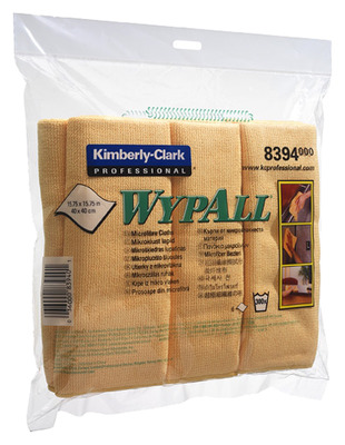 Протирочный материал 8394 Микрофибра желтый, Kimberly-Clark WYPALL  1 шт