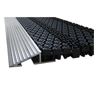 Алюминиевый порожек (Цвет-серебро), высота: 20 мм, ширина: 50 мм АП20