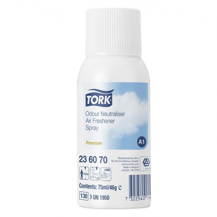 Освежитель воздуха аэрозольный Tork Premium нейтрализатор запахов 236070 1/12
