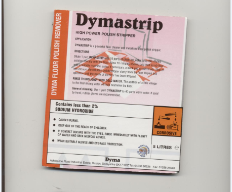 Dymastrip -5л Средство для удаление полироли