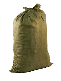 Мешок полипропиленовый зеленый 55 х 95 (65 гр)