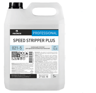 Speed Stripper PLUS, 5л. Стриппер для удаления защитных покрытий из полимеров,европ. произ-ва 021-5