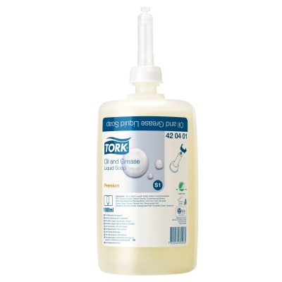 Жидкое мыло-очиститель для рук от жировых и технических загрязнений Tork 420401
