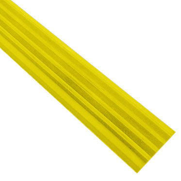 Самоклеящаяся противоскользящая накладка на ступени желтая, дл рулона: 10 м, шир.: 29 мм, выс.: 5мм