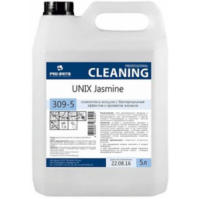Unix Jasmine 5л, Жидкий освежитель воздуха с ароматом жасмина 309-5
