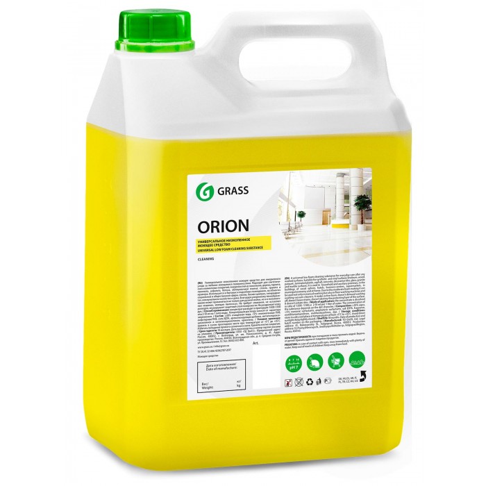 Orion 5 кг., Универсальное низкопенное моющее средство для поверхностей арт.125308
